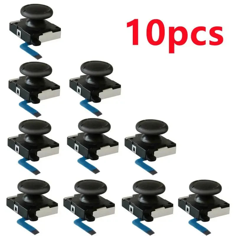 10pcs/set Replacement Analog Joystick ThumbStick Button Module For Nintendo Switch Joy-on Controller Left/Right Analog Joystick