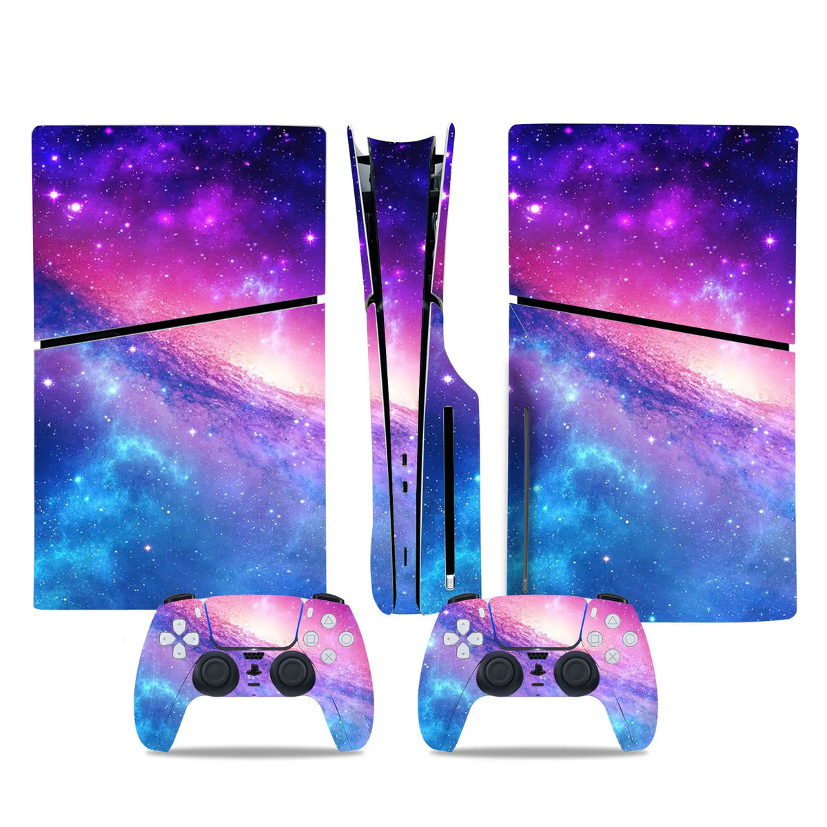 Design Full Body Vinyl Spider Skin Stickers Protective Cover for PS5 Slim Disc Edition Digital Version Console and Controllers