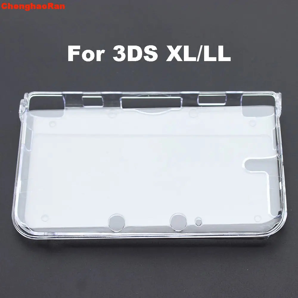 8models 1pc Plastic Clear Crystal Protective Hard Shell Skin Case Cover For GBA SP NDSL DSI NDSi XL 3DS XL New 3DS XL LL Console