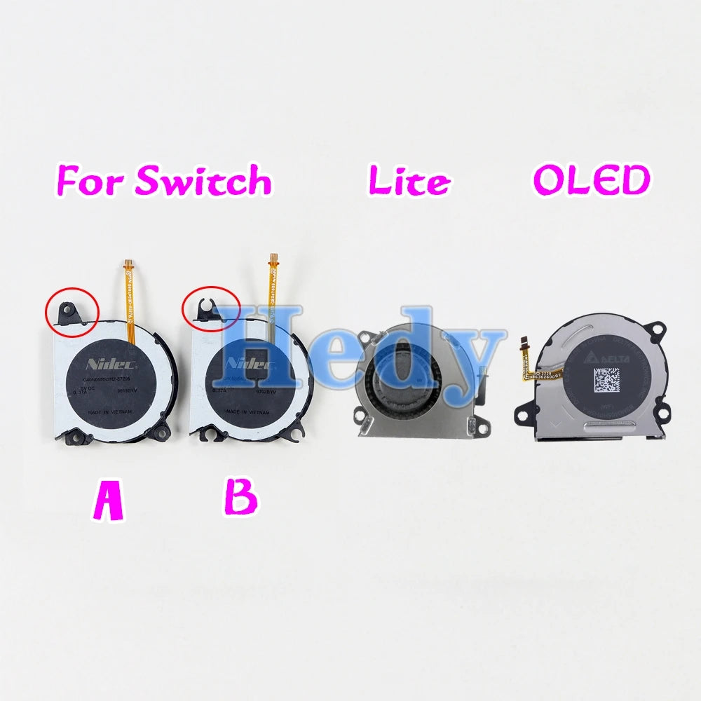 1PC For Switch Lite Built-in CPU Cooling Fan For Nintendo Sw