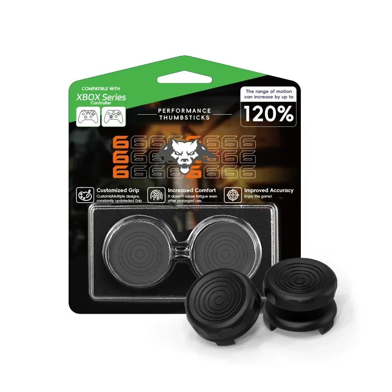 DATA FROG High-Rise Galaxy Thumb Grip Caps For PS4 Controller / For Xbox One Controller Analog Stick Joystick Cover FPS Gaming