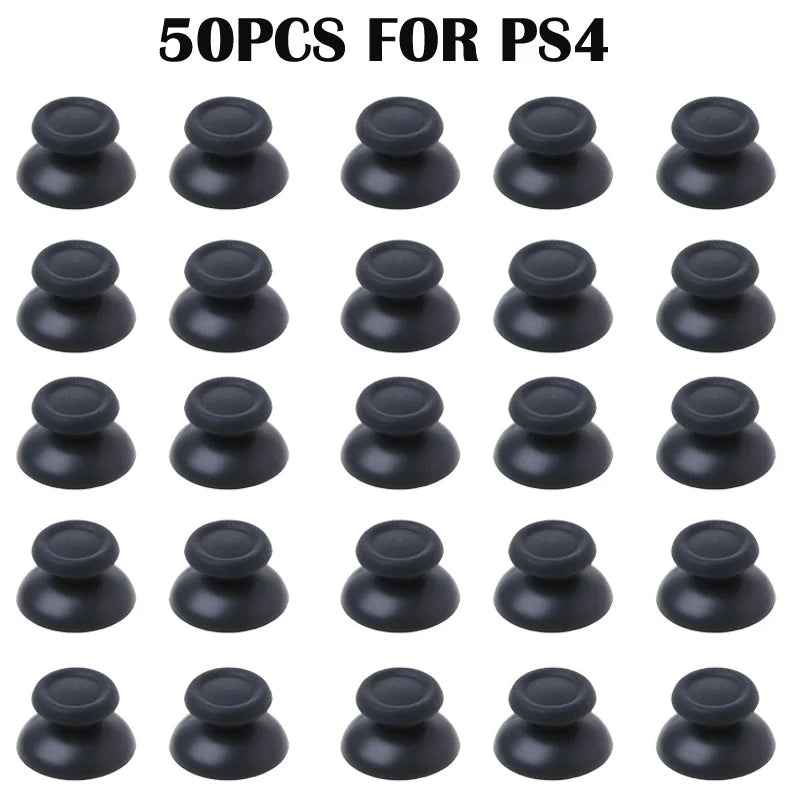 50Pc Replacement Analog Joystick Repair Part Thumbstick Thum