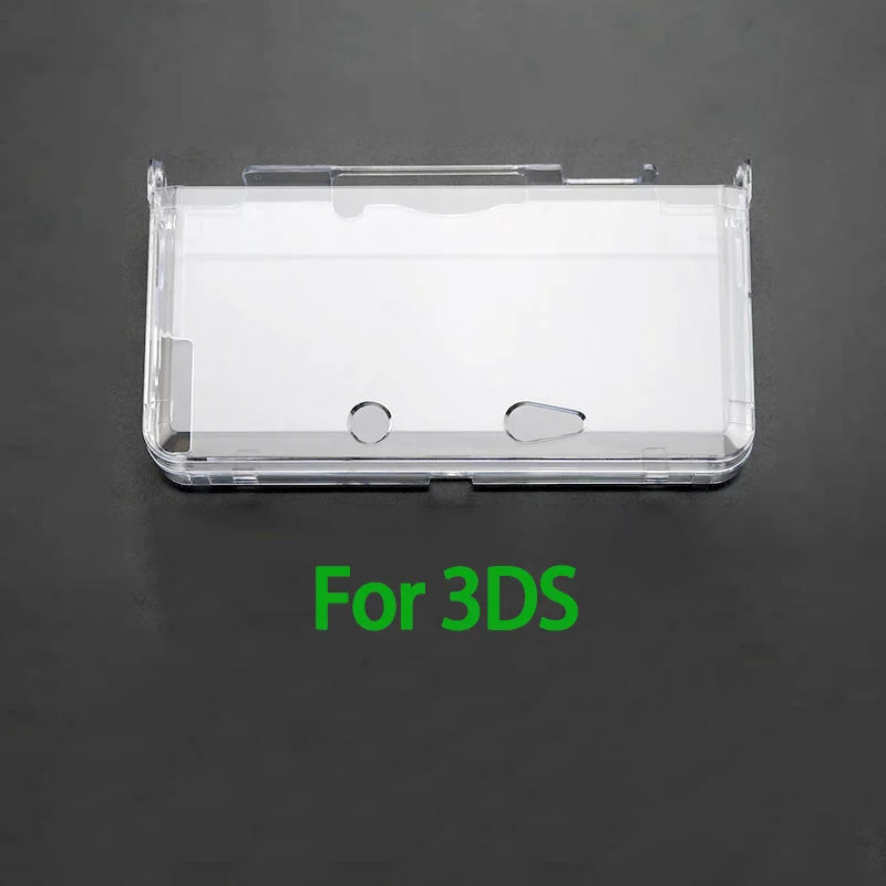 1PC Plastic Clear Crystal Hard Shell Case Cover For 3DS New 3DS XL LL For NDS Lite NDSL NDSi XL LL For PSP 2000 3000 PSV 1000