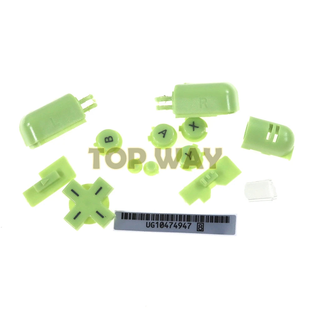 1set Replacement ABXY L R D Pad Cross Button Full Button Set For Nintend DS Lite For NDSL Console Buttons Kit