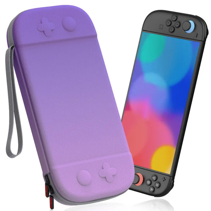 Case for Switch 2 2025 Hard Shell Travel Case with 12 Game Card Slots & Screen Protector Mat Portable Hard Shell Storage Bag