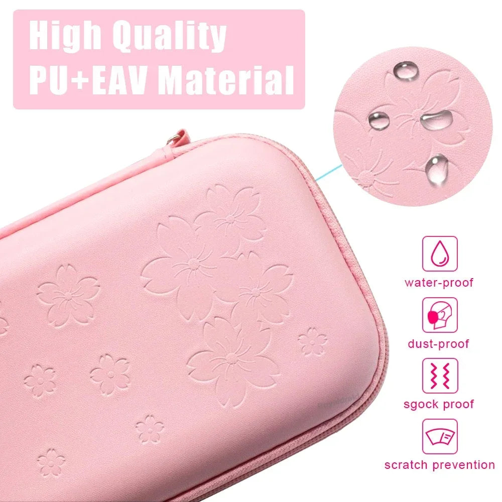 PU Waterproof Pouch Case Storage Traveling Cover Box for Swi