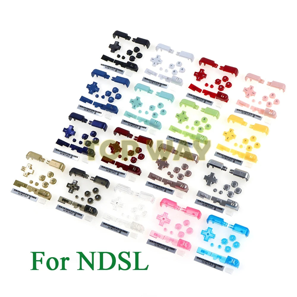 1set Replacement ABXY L R D Pad Cross Button Full Button Set