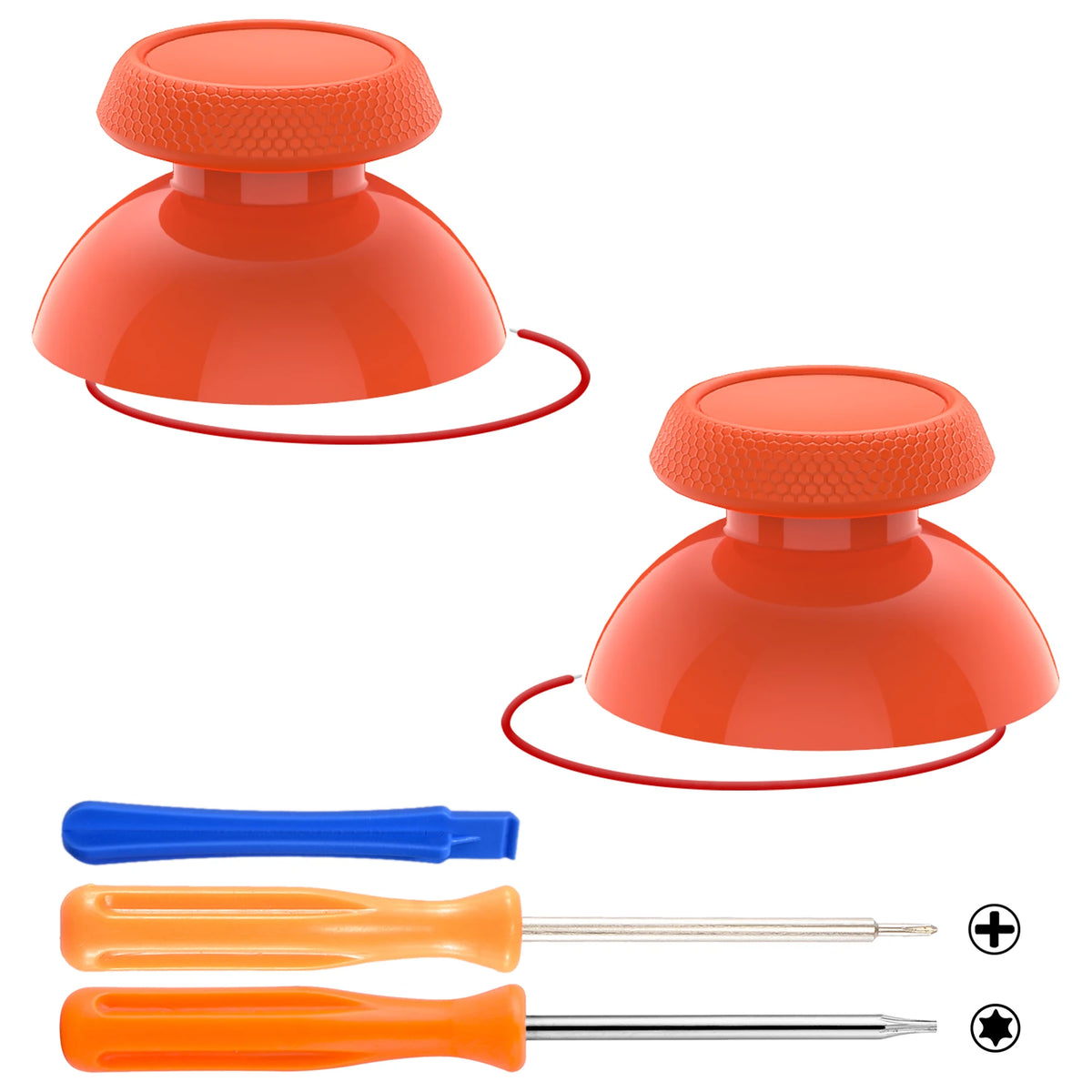 eXtremeRate Replacement Analog Thumbsticks for Steam Deck OLED and Steam Deck LCD - White
