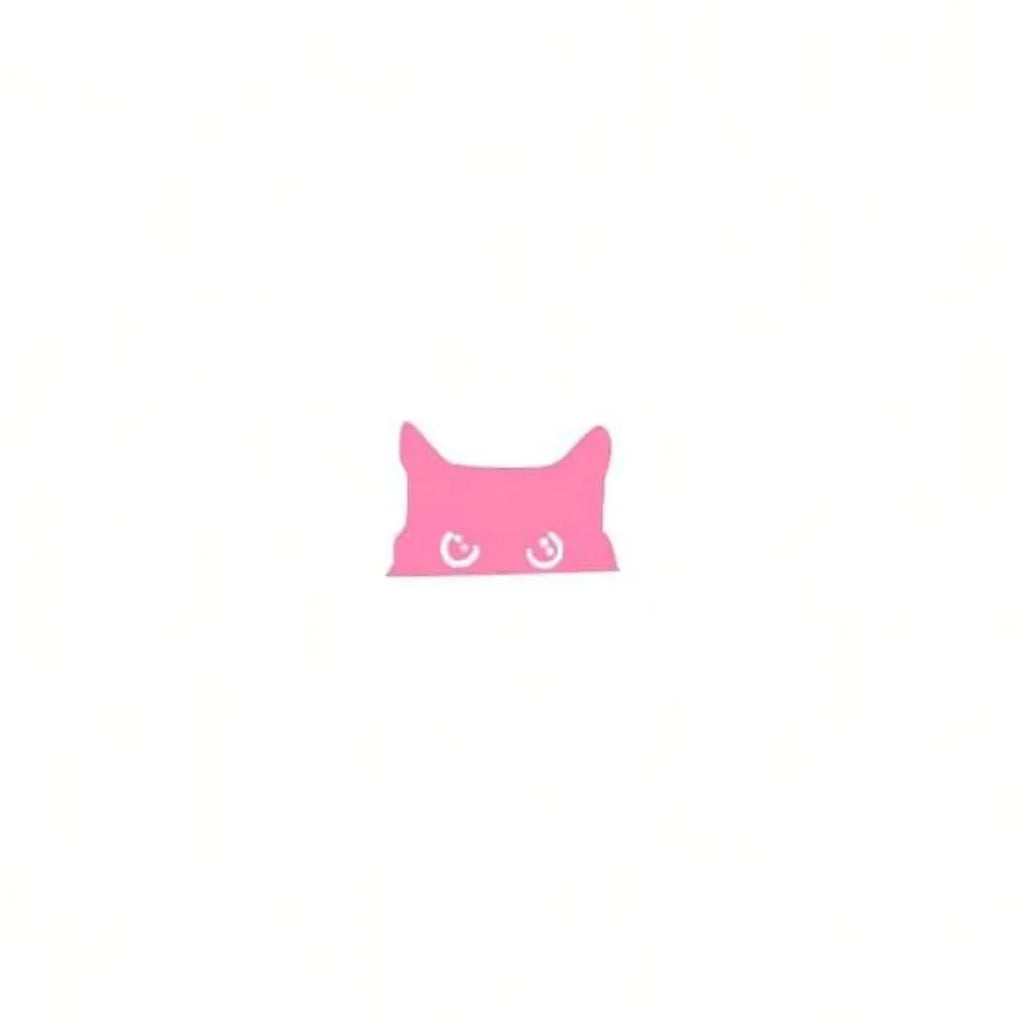 Cat Peeker Decal Car Decal Black Cat Peeker Sticker Blank Button Vinyl Decal Car Stickers Vinyl Stickers Eject Sticker
