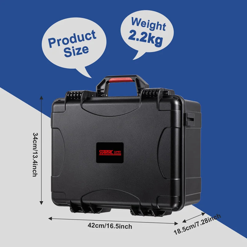 PS5 Slim Carrying Case Hard Storage Case Waterproof Box Trav