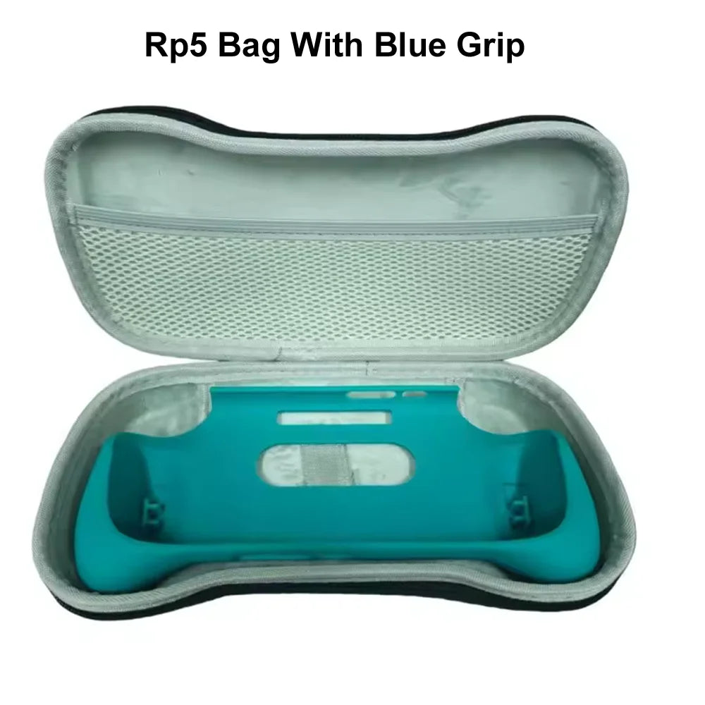 Large Handheld Carrying Bag For Retroid Pocket 5/6 Grip Shockproof RP5 RP6 Game Console Handle TPU Grip Storage Bag Case Box