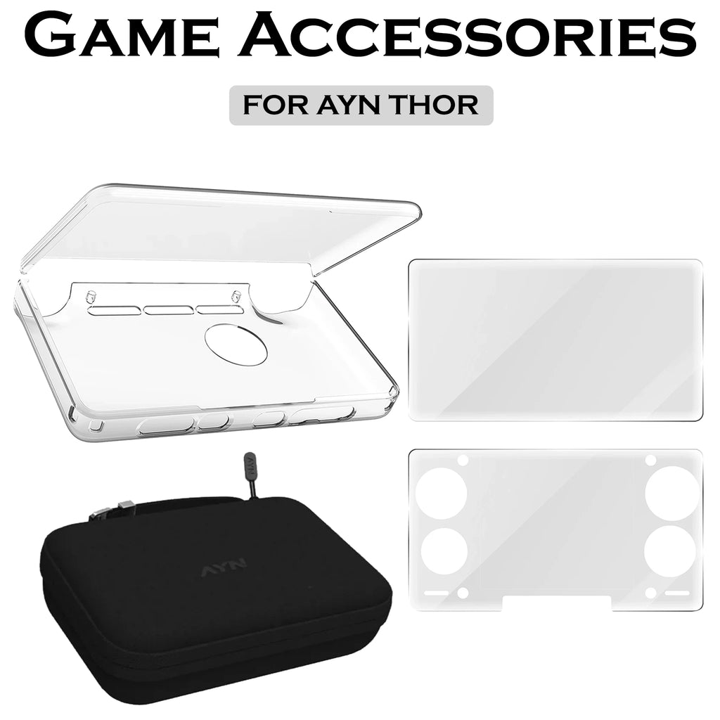 TPU Case Handheld Console Transparent Protective Cover Scree
