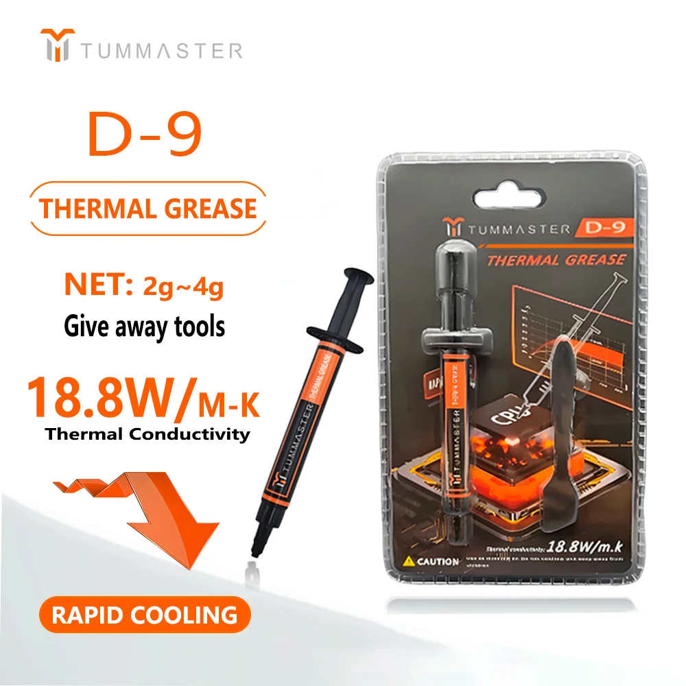 TUMMASTER Central Processor Thermal Paste High Thermal 18.8W