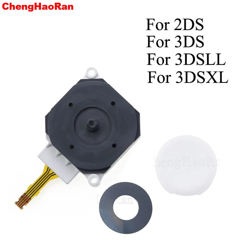 1Set 3D Analog Joystick Thumb Stick Replacement Parts For New 3DS New 2DS XL 3DS XL for NEW 3DS XL LL 2DS XL LL Console