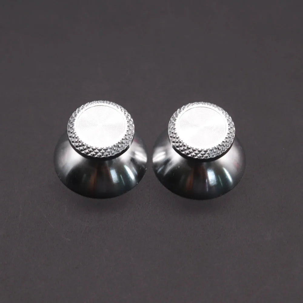 2PCS Metal Analog Joystick Thumb Stick Grip Cap Replacement Parts for PS5 Controller Thumbstick Replacement