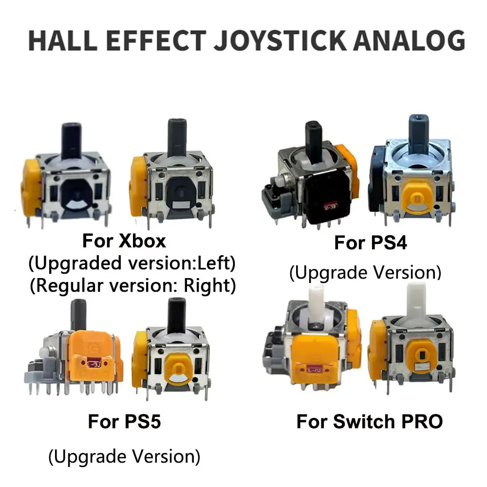 10PCS Latest Hall Effect 3D Analog Stick Joystick Sensor Mod