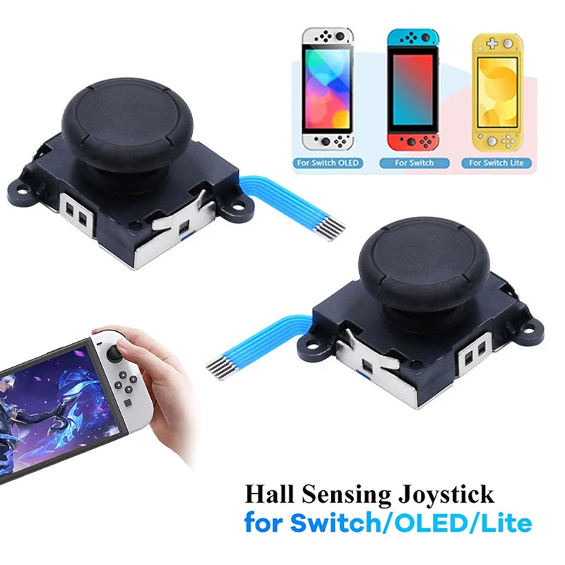 2pcs Replacement Hall Effect Joystick For JoyCon Replacement