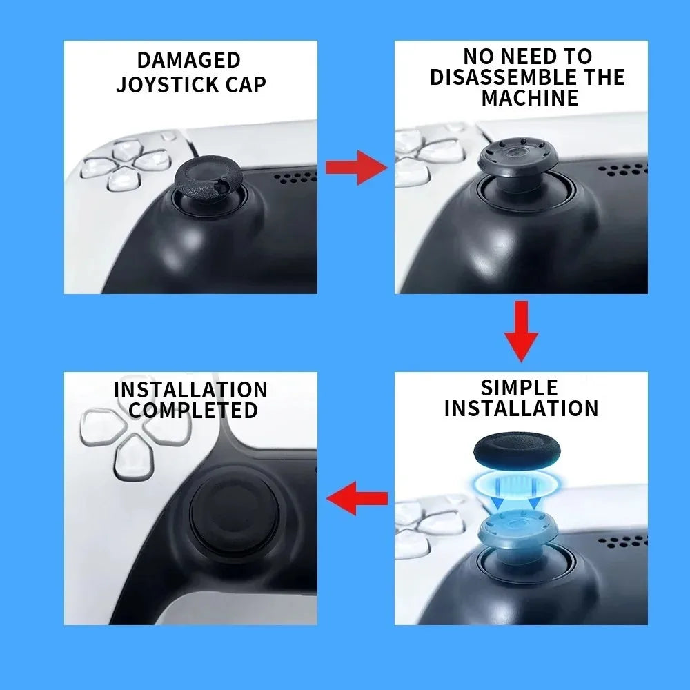 Thumb Grip 3D Analog Replacement Caps For Nintendo Switch/OL
