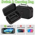 1pc Switch 2 Carry Case Portable Handheld Single Bag Travel 