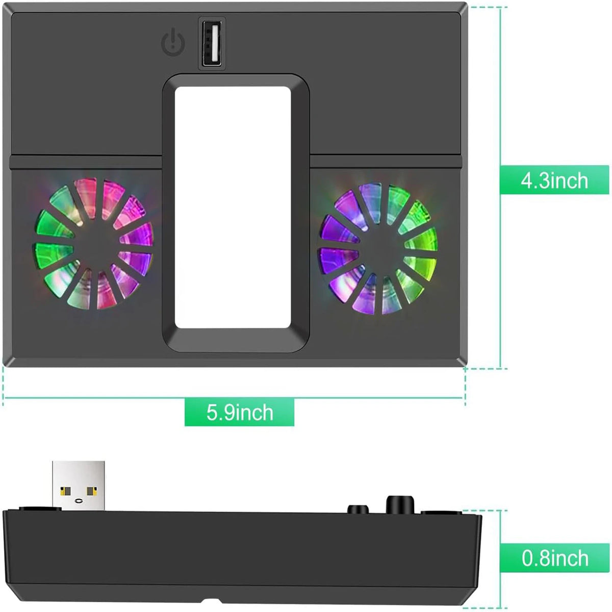 Cooling Fan for Xbox Series X Game Console Accessories Color