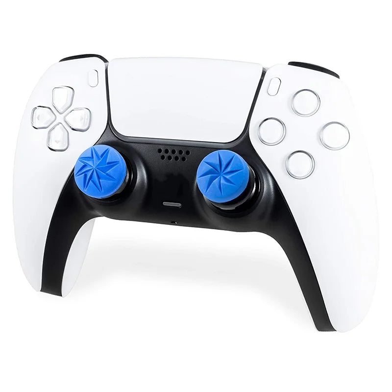 2PCS Freek Galaxy High-Rise Analog Stick Thumb Grip for PS4 PS5 Controller - FPS Performance Joystick Silicone cap