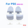 1/2/10Set BDM-010 BDM-020 BDM-030 Black White R1 L1 R2 L2 Game Trigger Buttons with Spring For PS5 V1.0 V2.0 V3.0 Controller