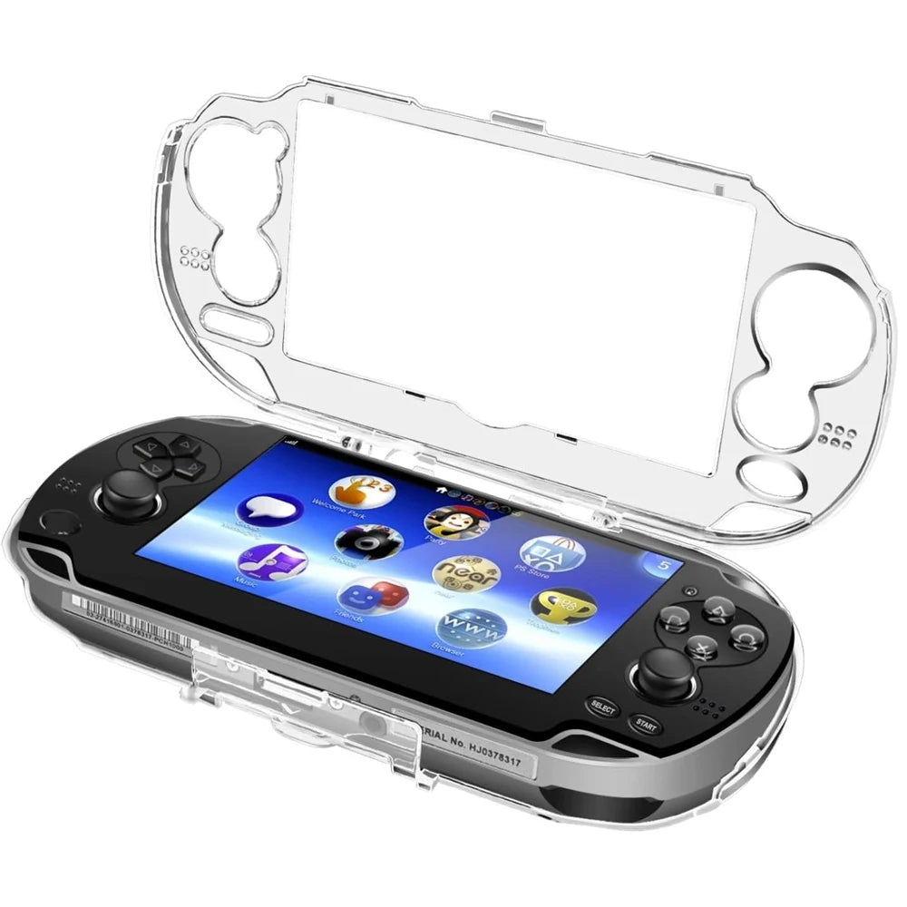 Protective Crystal Case for PS Vita 1000 Handheld Transparen