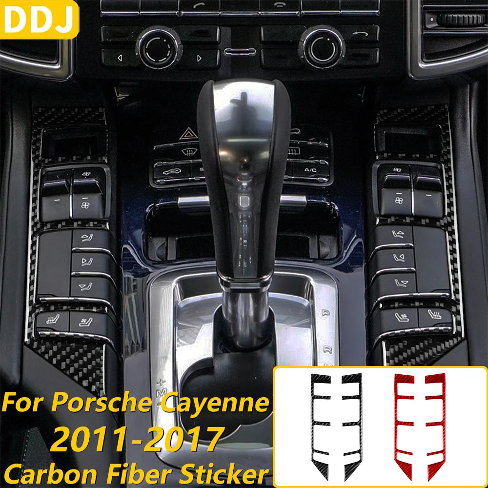 For Porsche Cayenne 958 92A 2011-2017 Carbon Fiber Central C
