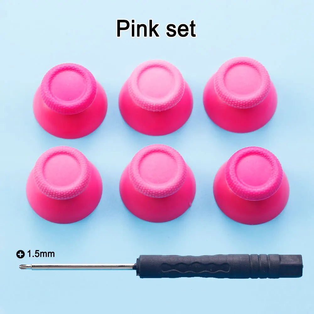 1 Set For PS5 Thumbstick Grip Cap For PlayStation 5 3D Analog Joystick Cover Controller Button Replacement Accessory