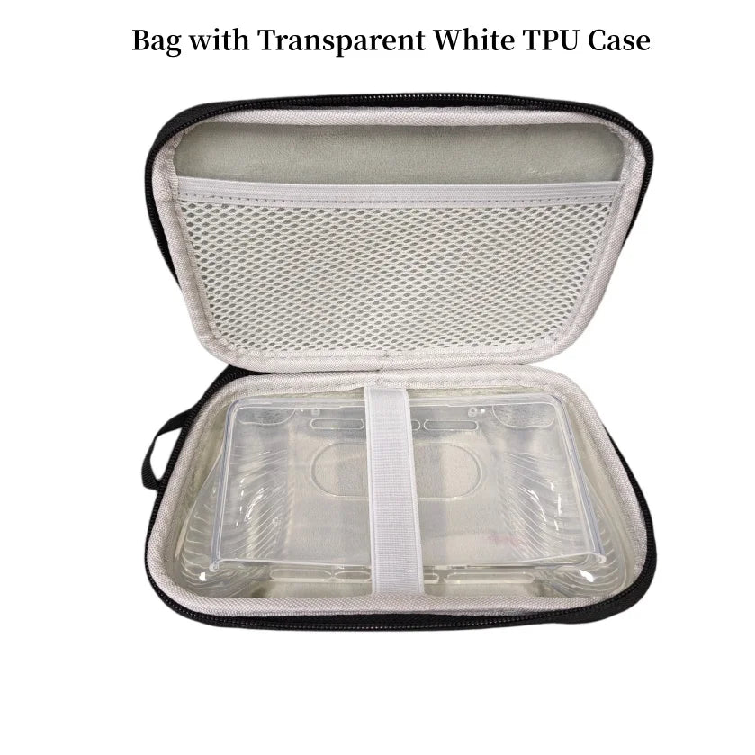 For AYN THOR TPU Case Handheld Carry Bag THOR Dual Screen Flip Game Console TPU Soft Shell Antifall Protective Storage Bag