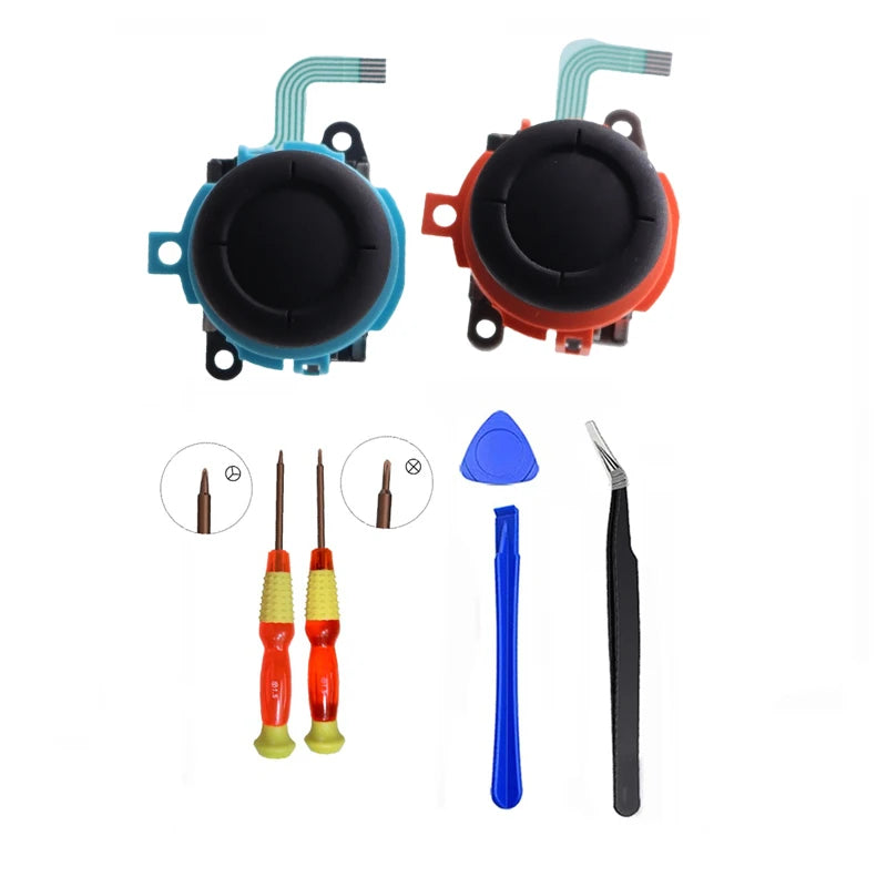 For Switch 2 Joy-Con Left/Right 3D Replacement Joysticks Thumbstick for Switch 2 Controller JoyCon Rocker Repair Parts