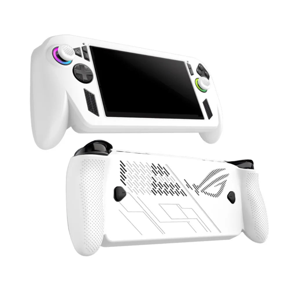 New Silicone Handheld Game Console Case Soft Shockproof Protective Cover Ergonomic Anti Slip Host Shell for ROG Xbox ally X