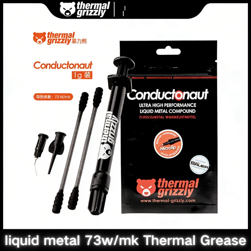 High Thermal Conductivity Liquid Metal Thermal Paste for Coo