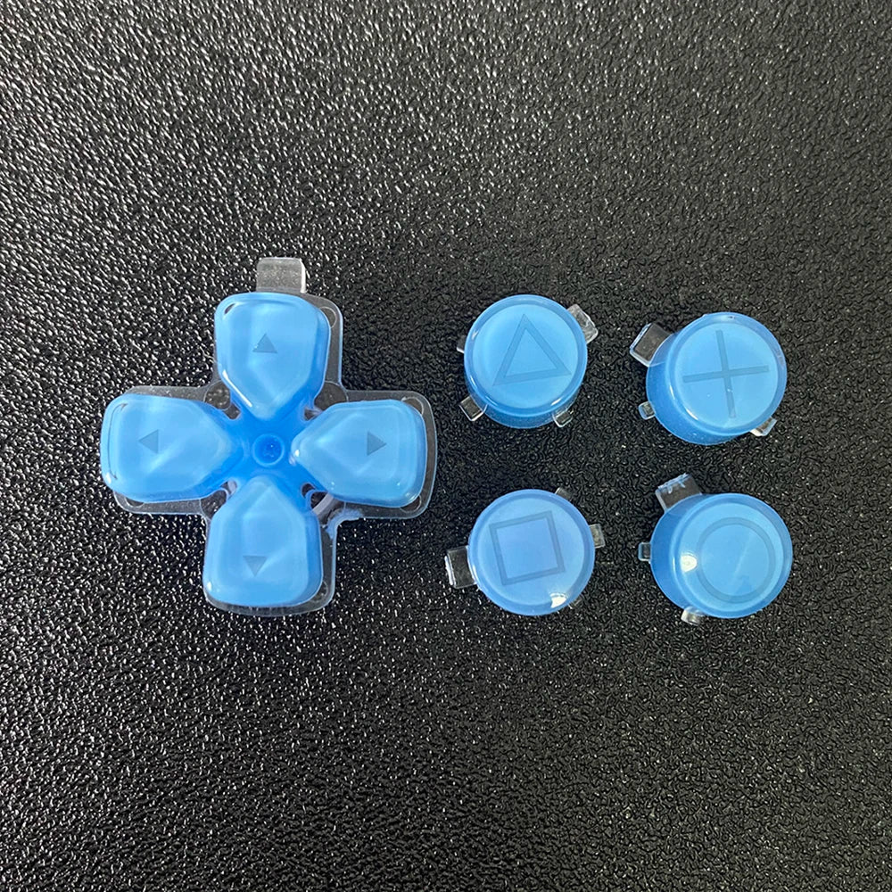 For PS5 Controller Replacement Dpad and ABXY Jelly Button Trigger Key Repair Parts For PS5 V1 V2 V3 option and Share Buttons
