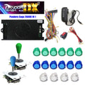 Pandora Saga DX2 Box 26800 in 1 DIY Kit 2 Player with Copy Sanwa Joystick LED Button for Arcade Game Console Cabinet