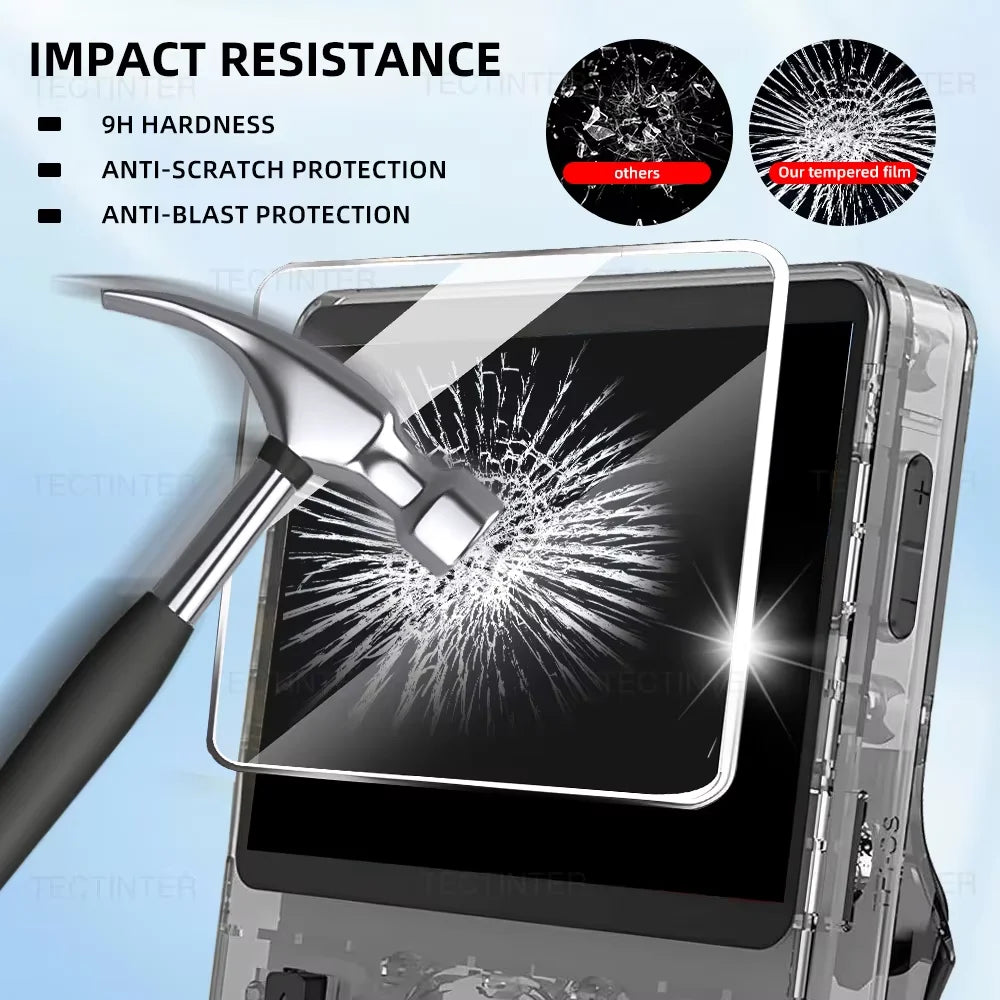 Carrying Case+Screen Protector For R36S Game Console Travel 