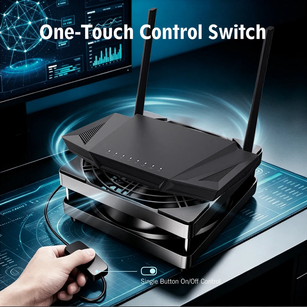 125mm USB Cooling Fan With On/Off Switch Silent Portable Coo