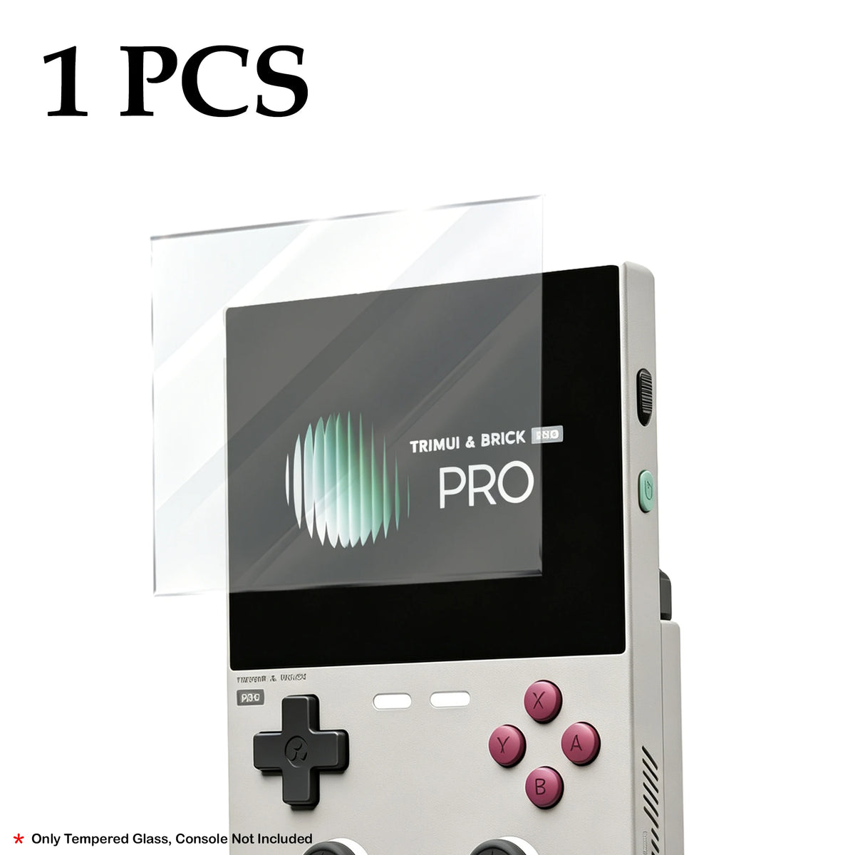 For Trimui Brick PRO TPU Case Storage Bag Portable Brick PRO Game Console Transparent Soft Shell Handheld Carry Bag Accessory