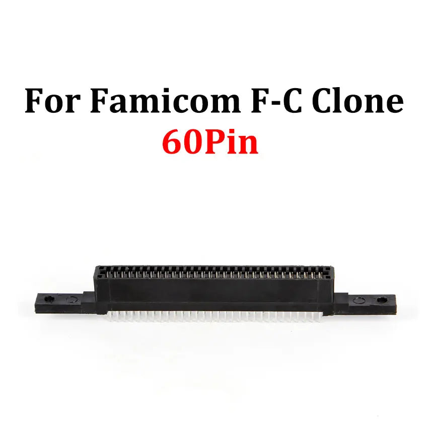 JCD 1 Piece 2.5mm 50Pin 62Pin 60Pin 64Pin Game Cartridge Card Slot Connector For N64 SFC SNES SEGA Genesis FC Clone Console