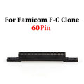JCD 1 Piece 2.5mm 50Pin 62Pin 60Pin 64Pin Game Cartridge Card Slot Connector For N64 SFC SNES SEGA Genesis FC Clone Console