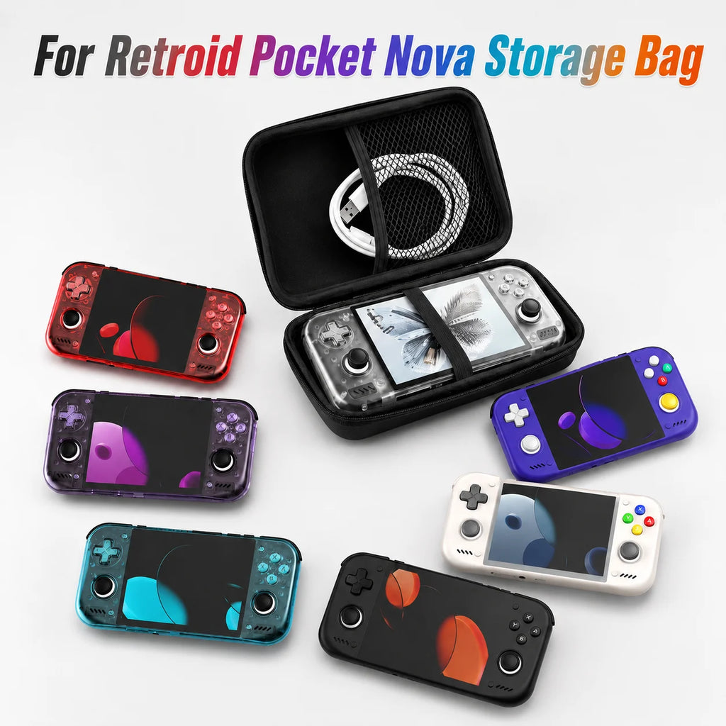 For Retroid Pocket Nova Hard Shell EVA Protective Case Shock