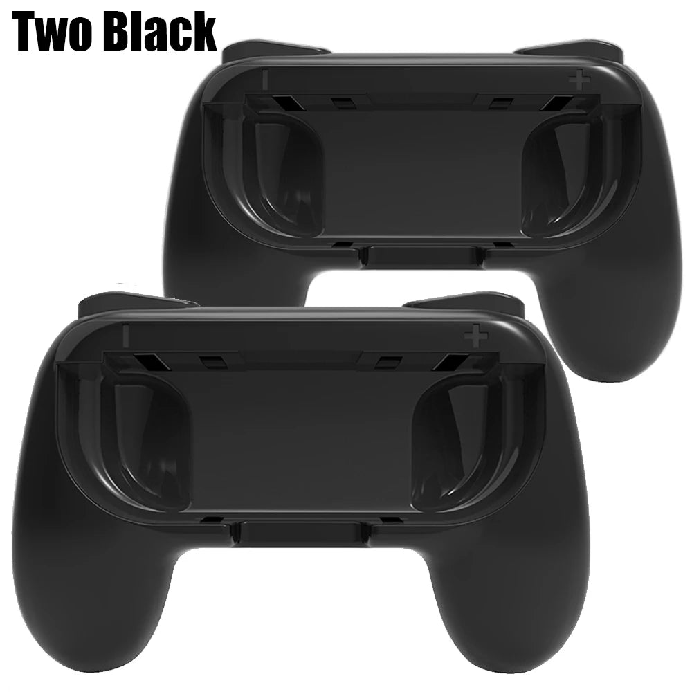 GAMINJA 2Psc Wear Resistant Handle Controller For Nintendo Switch Ergonomic Hand Grip Controller Handle For Switch Joy Con