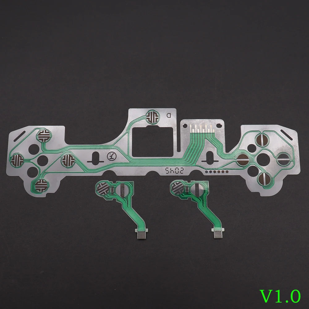 10Pcs for Ps4 Ps5 Repair Jdm 030 040 050 Controller Conductive Film Keypad Flex Cable Buttons Ribbon Circuit Board Drop Shipping