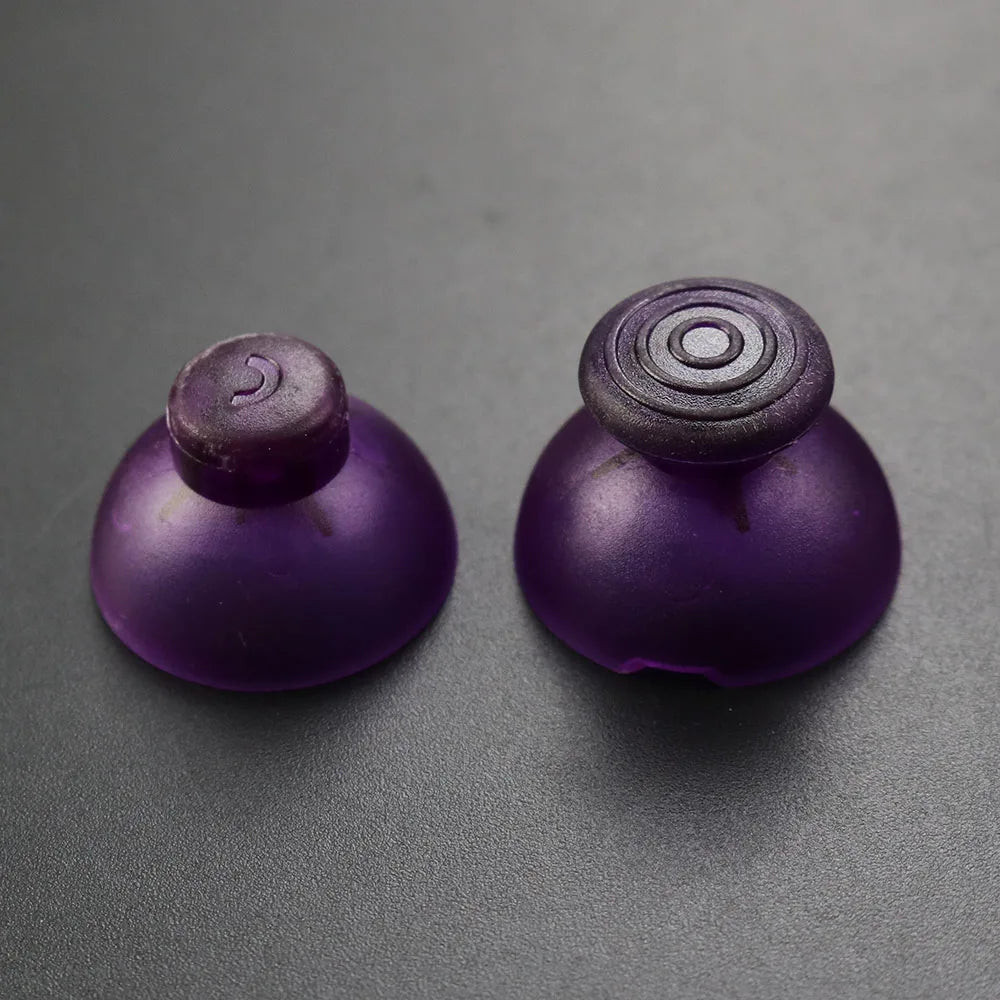 JCD 1 Set Left And Right Replacement Analog Joystick Thumb Stick Silicone Cap For GameCube For NGC /GC Controller