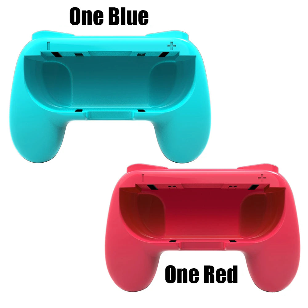 GAMINJA 2Psc Wear Resistant Handle Controller For Nintendo Switch Ergonomic Hand Grip Controller Handle For Switch Joy Con