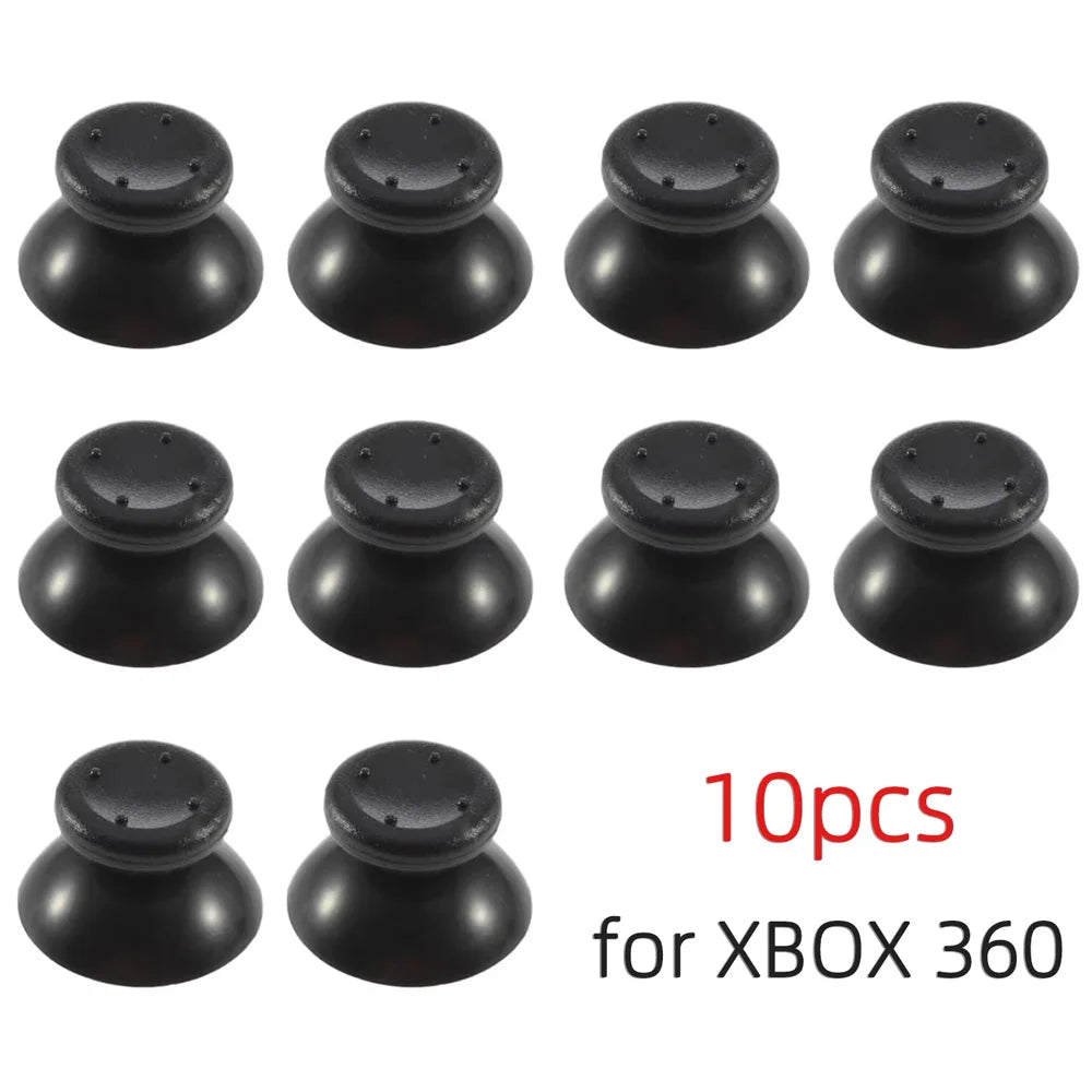 10pcs Joystick Replacement For PS5/PS4/PS3/PS2 Controller Accessories Thumbsticks Analog Caps Repair Parts For XBOX ONE /360