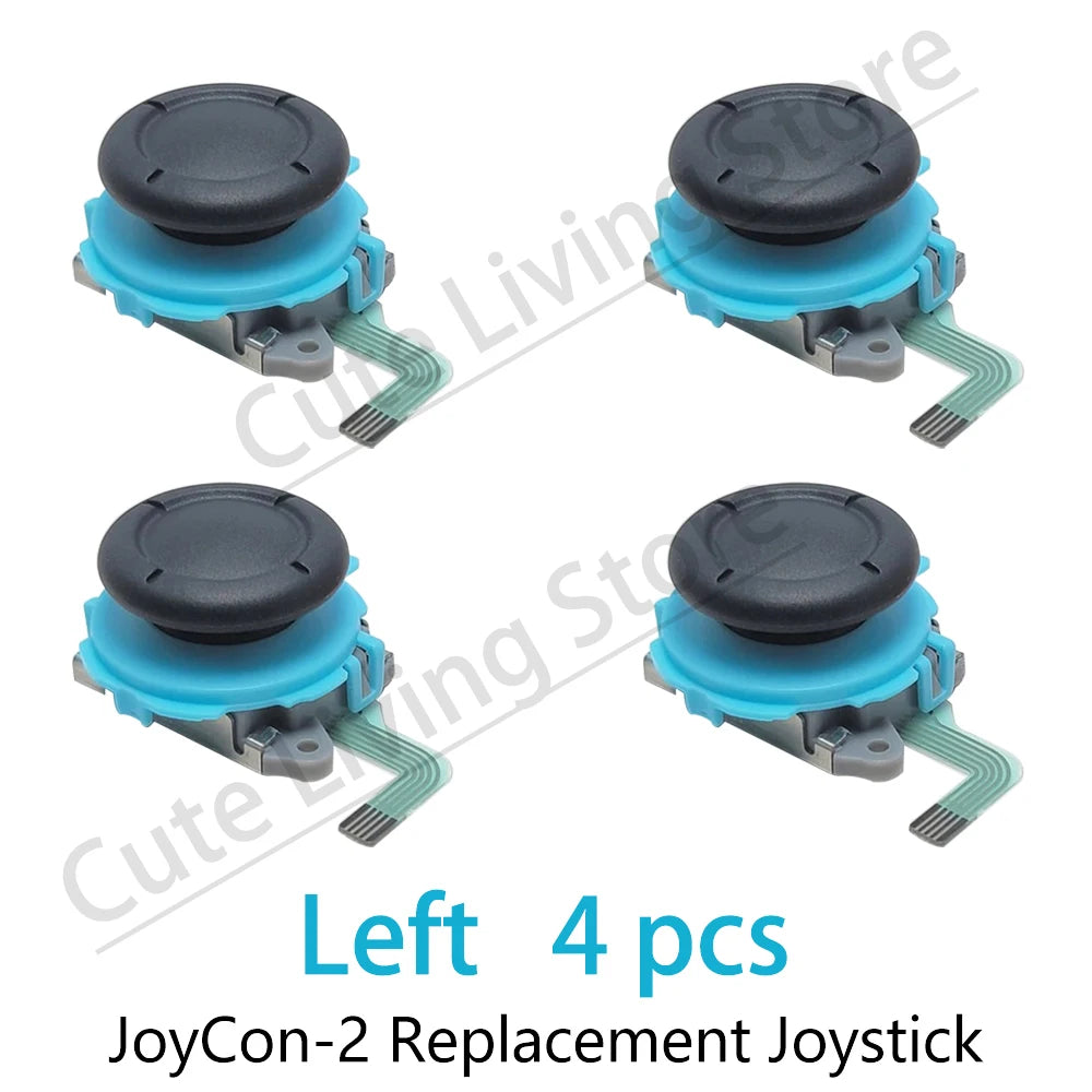 Original GinFull 3D Joystick for NS2 JoyCon 2 Controller Replacement JoyCon2 Gamepads GinFull Joystick for NS-2 Controller