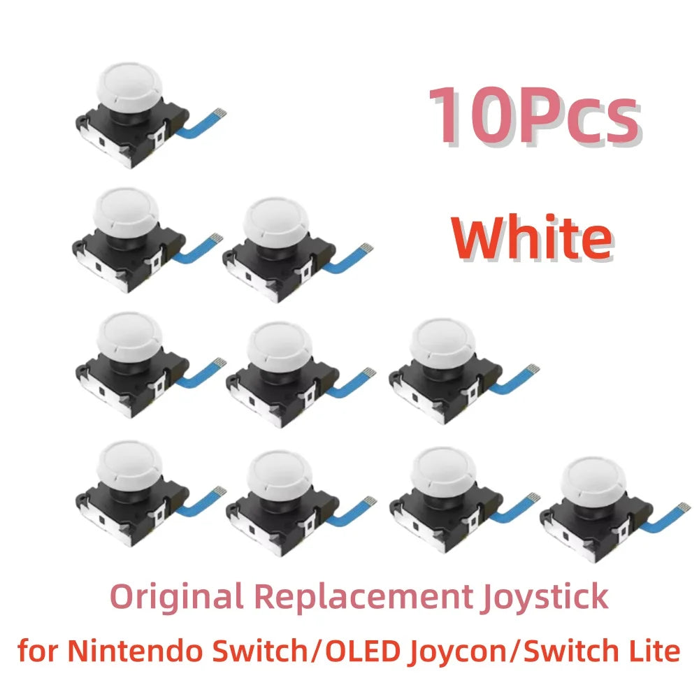 Lot of 2/4/8 Original Joystick Replacement for Nintendo Switch/Lite/OLED Joycon Analog Thumb Stick No Drifting Sensing Stick