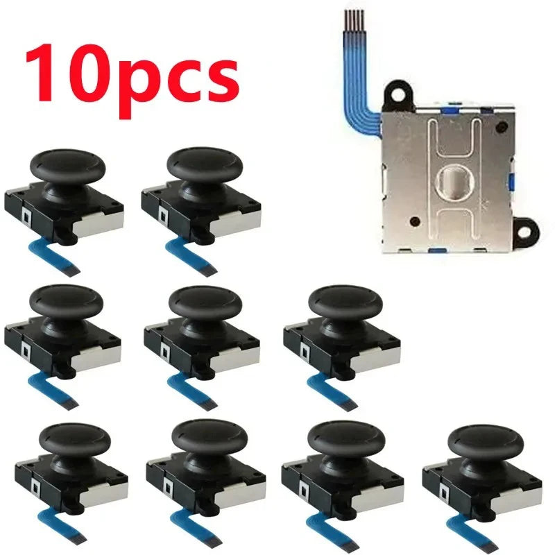 10pcs/set Replacement Analog Joystick ThumbStick Button Modu
