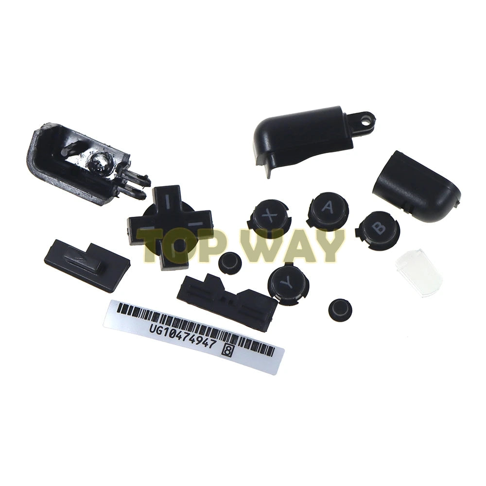 1set Replacement ABXY L R D Pad Cross Button Full Button Set For Nintend DS Lite For NDSL Console Buttons Kit